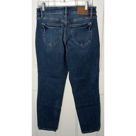 Judy Blue Women 9/29 "Huntington" Dark Wash Slim Fit Stretch Denim Jeans - Picture 3 of 7